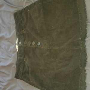 Corduroy Skirt